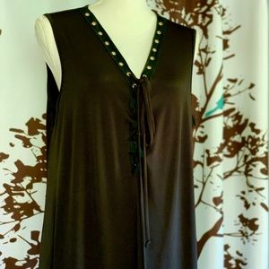 Expresso Black Midi Dress